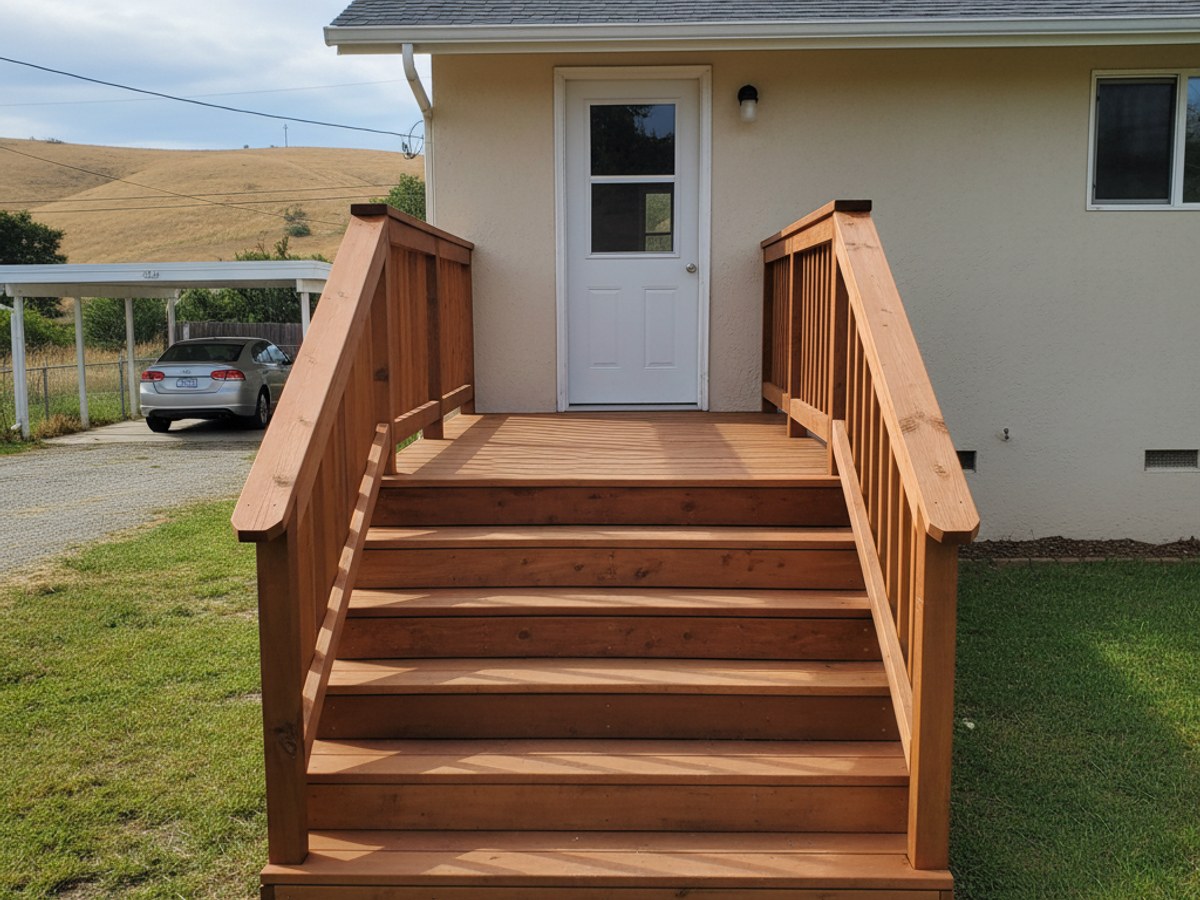 Deck Framing & Structural Repair completed by Omega Deck Solutions in Georgetown, CA